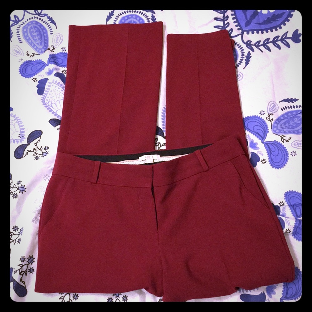 Dressy work pants from The Loft